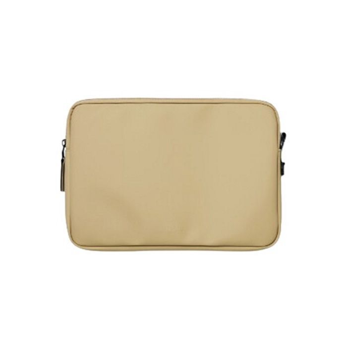 Housse PC Portable - Rains - Trail Laptop Case 14 - Noir - PU Imperméable - Rembourré
