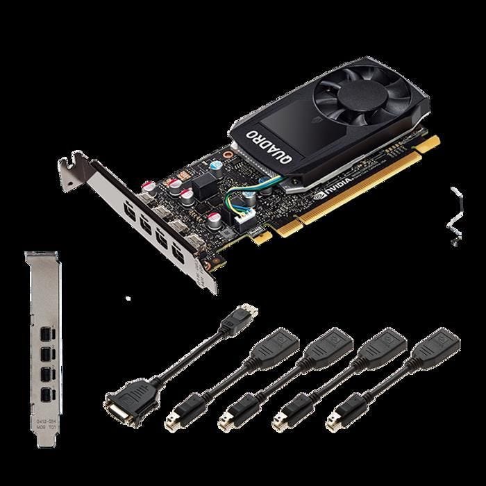 Carte graphique - PNY - Quadro P1000 - 4 Go - Low Profile - NVIDIA