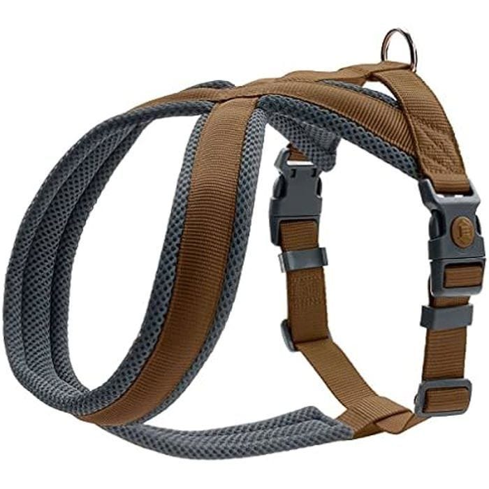 Harnais pour chien London Comfort - HUNTER - Taille 52-62 cm - Noir - Moyen - Extérieur