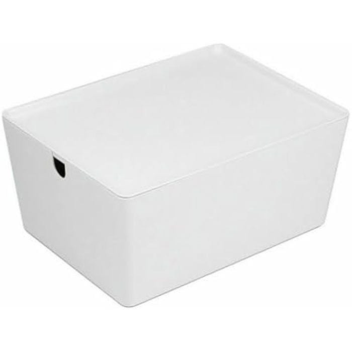 Boîte de rangement - CONFORTIME - Lot de 6 - Empilables - Multicolore - 35 x 26 x 16 cm