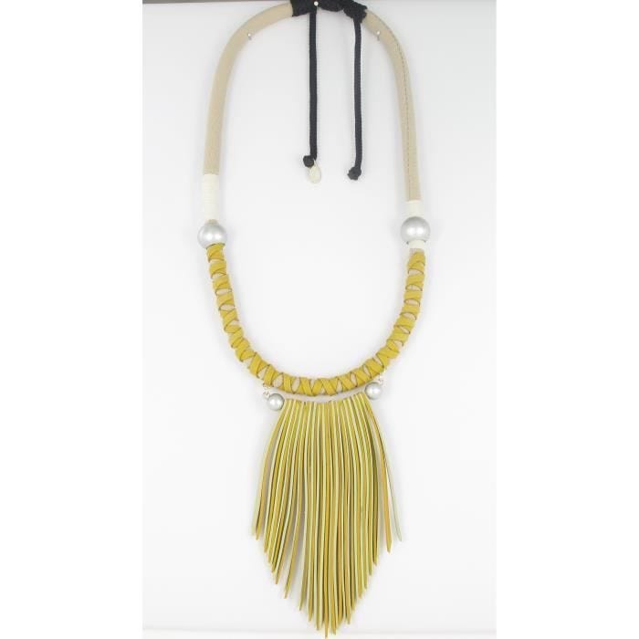 Collier moutarde - Fanny Fouks Multicolore - Assort.