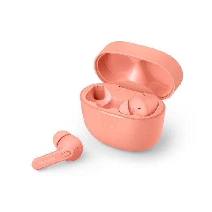 Casque Sans Fils - PHILIPS - TAT2206PK00 - Intra-auriculaire - Bluetooth - Résistant à la transpiration