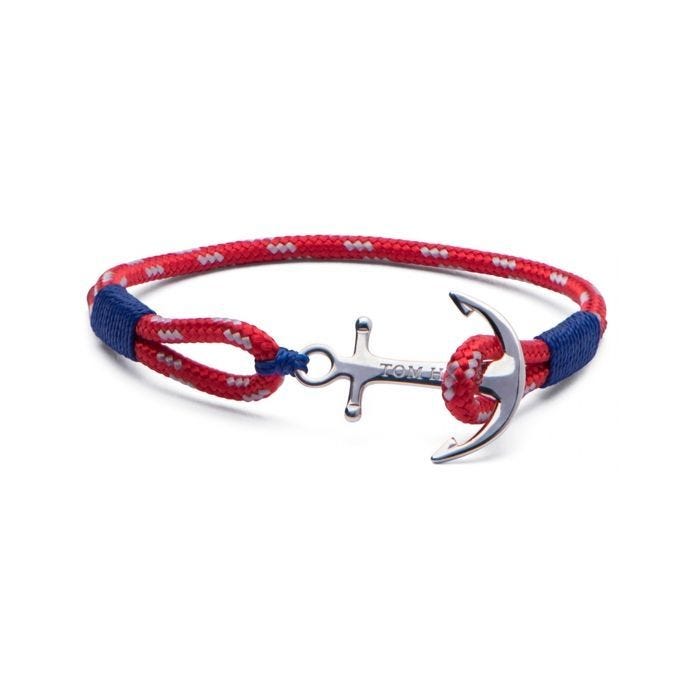 Bracelet - Tom Hope - TM0023 - Textile - Argent Sterling - 21CM