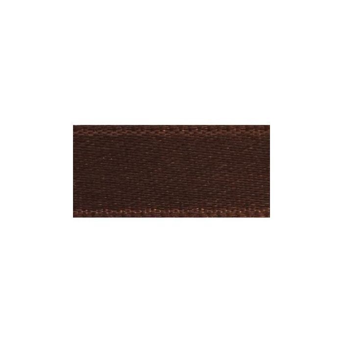 Ruban satin - Brun - 7 mm - 10 m - Rayher