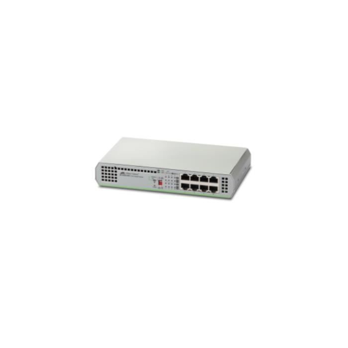 Switch non géré - ALLIED TELESIS - AT-GS910-8-50 - 8 ports 10/100/1000 - Alimentation interne - Gigabit Ethernet