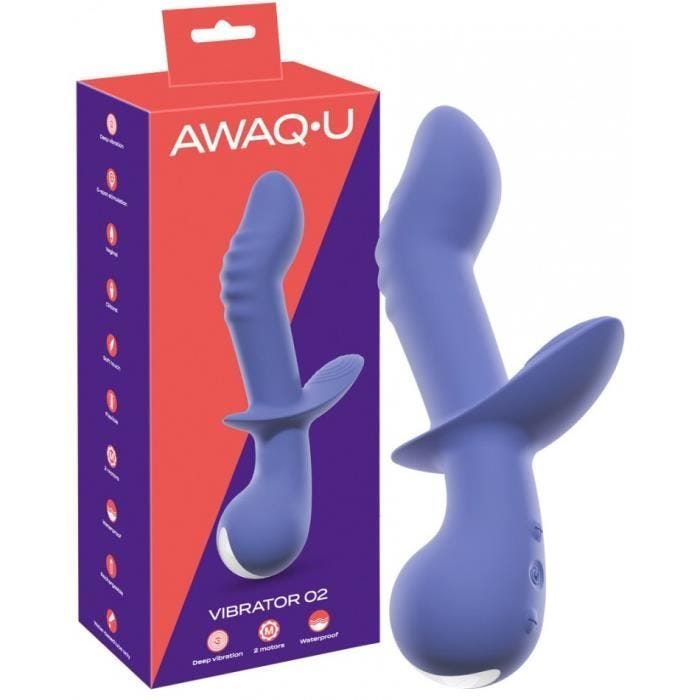 Vibromasseur Rechargeable AWAQ.U 02 - mixte / adulte Mauve