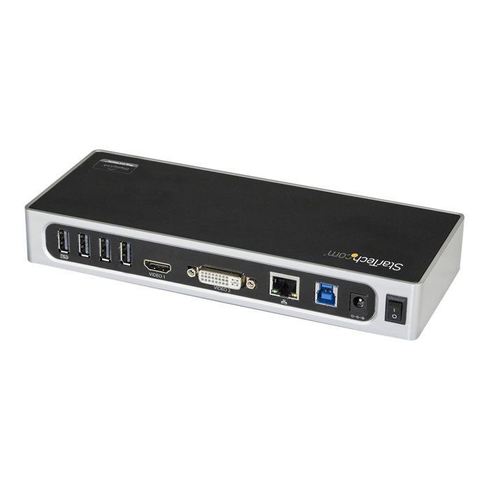 Station d'accueil USB 3.0 - StarTech.com - DK30ADD - Double affichage - HDMI, DVI, VGA - Compact