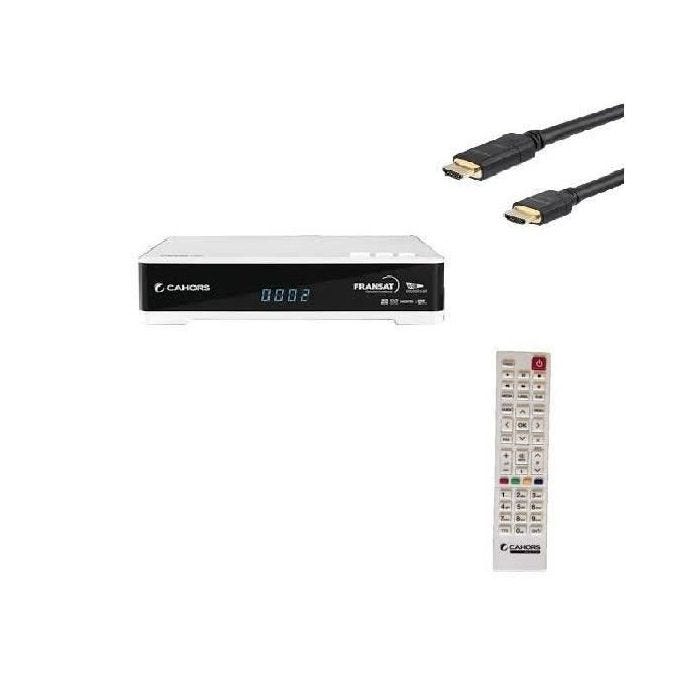CAHORS VEOX Récepteur satellite HD + HDMI( VENDU SANS CARTE) HD ME