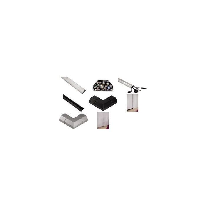 Protège-câbles - Non spécifié - 1,10 m - Aluminium - Argent - Mixte