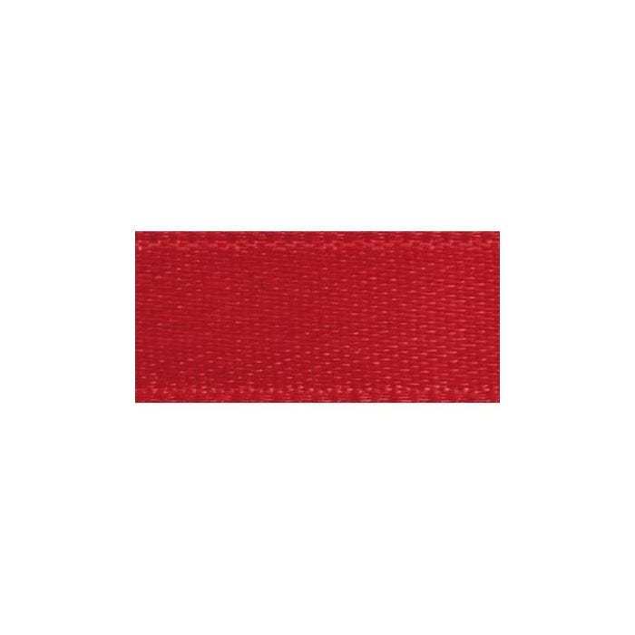 Ruban satin - Rouge vin - 7 mm - 10 m - Rayher