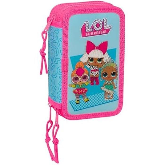 Trousse Scolaire LOL Surprise! Divas - SAFTA - Avec 36 Outils Inclus - Pour Enfants de 5 à 14 Ans - Confortable