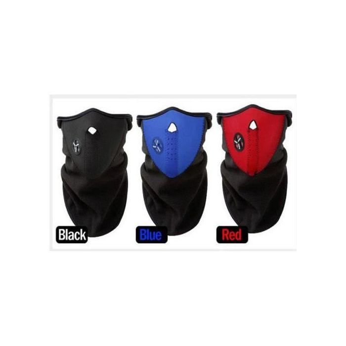 Protection masque extérieur cyclisme équitation vent froid hiver