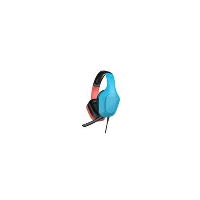 Casque stéréo filaire - MUVIT - H101 - Jack 3.5 - Sur-oreille - Bleu
