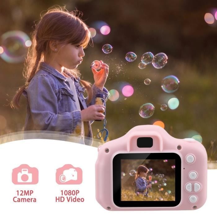 Appareil photo numérique pour enfants - ALLONSCD - Kids Camera - 12MP - 1080p - 32Go