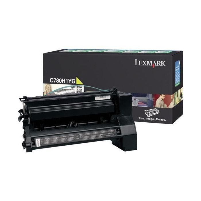 LEXMARK Cartouche de toner - C782, X782e - 10.000 pages - Pack de 1 - Jaune