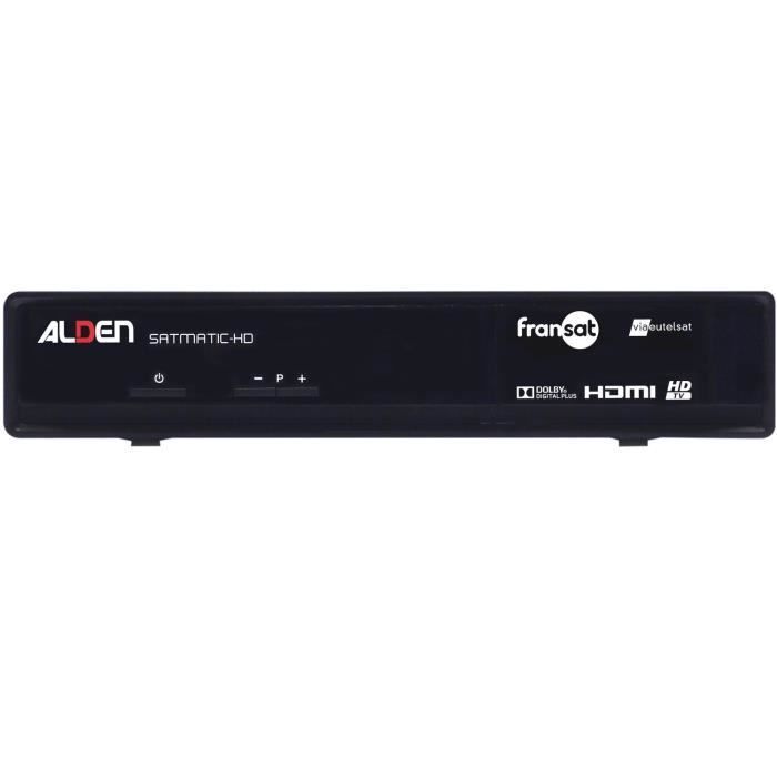 Démodulateur Satmatic HD - Alden - Automatique - TNT HD - Enregistrement USB - Time Shifting