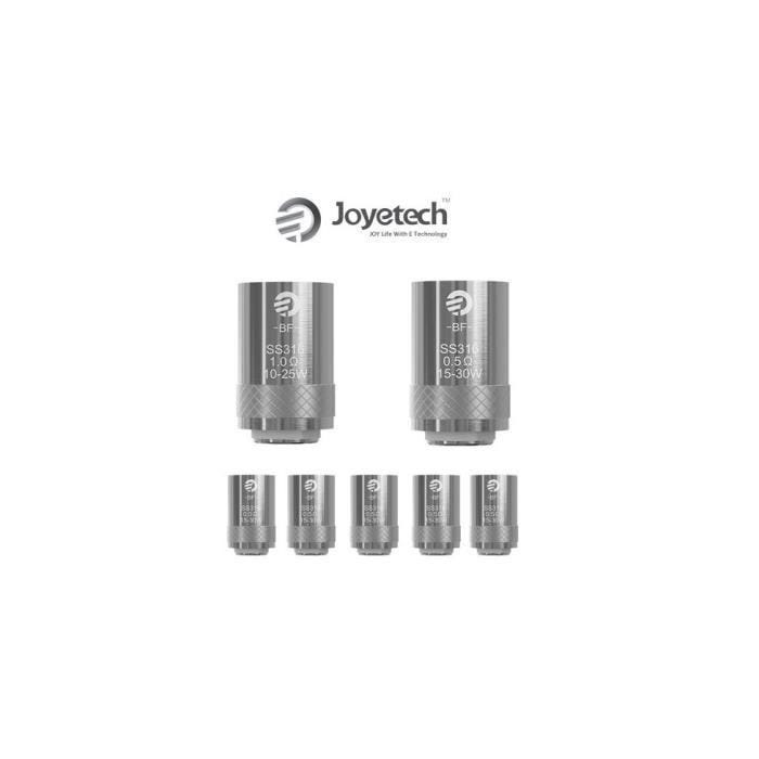 Pack de 5 resistances BF SS316 0.6 ohm 0,6 ohm