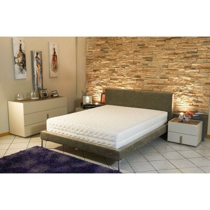 Literie -Matelas 90x190 cm epaisseur 20 cm Trs Ferme - Spcial Sommier Electrique - Dhoussable Housse Lavable - 7 Zones de Confort -