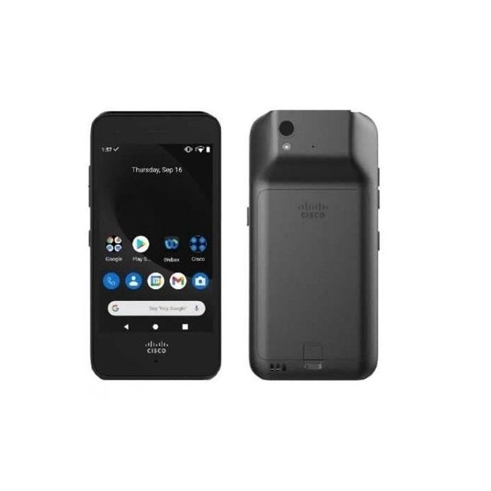 Smartphone avec RAM 3 Go, Mémoire interne 32 Go, écran 4', caméra arrière 8 MP, caméra frontale 2 MP.