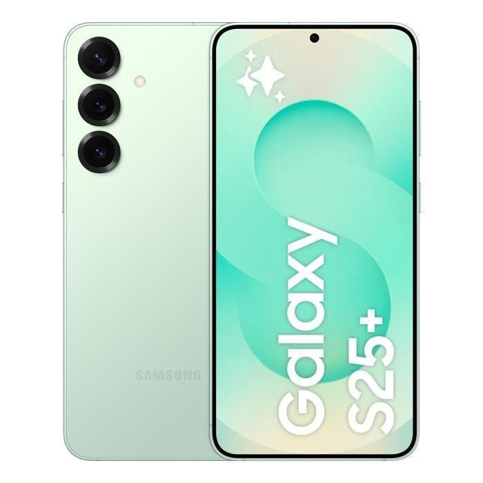 SAMSUNG Galaxy S25 Plus AI Smartphone 512 Go Vert d'eau