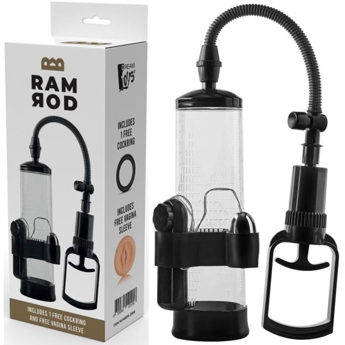 Developpeur de Pénis Vibrant Ramrod - mixte / adulte Transparent