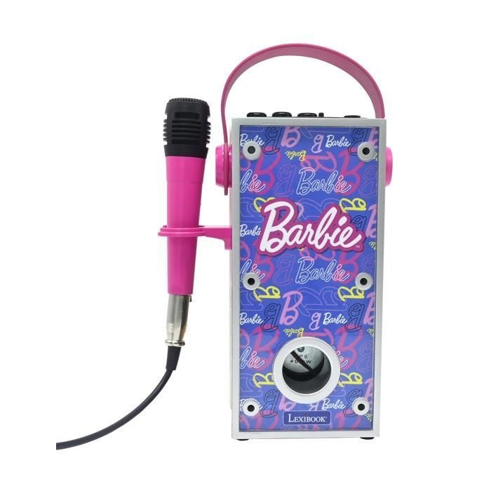 Puissante enceinte Bluetooth® lumineuse Barbie avec micro