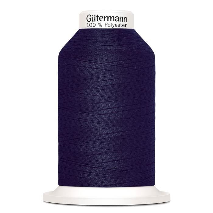 Fil à coudre Gütermann Miniking, n° 120, 1000 m 339 Bleu foncé