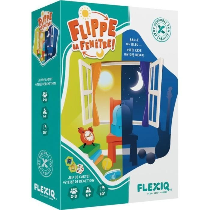 Asmodee - Flippe la Fenêtre - Jeu de rapidité et d'observation