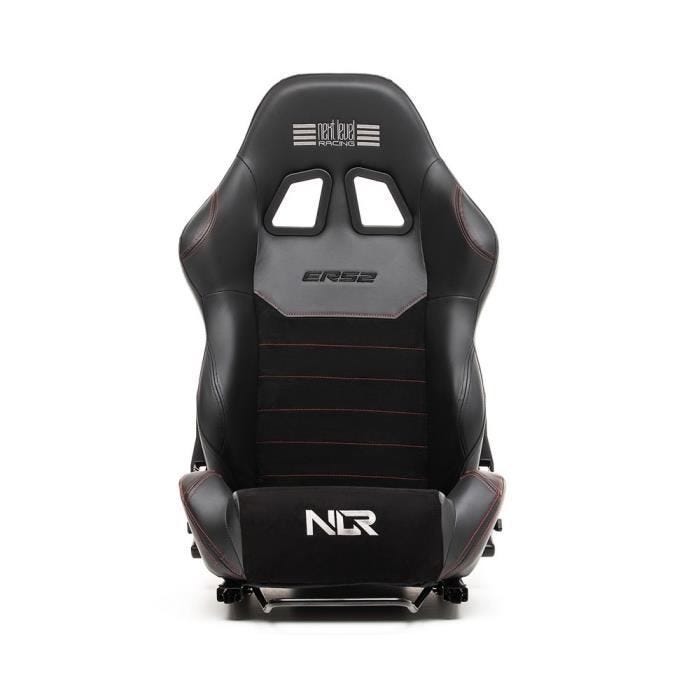 Fauteuil de course - Next Level Racing - ERS2 ELITE - Simili cuir - Réglable en hauteur - Accoudoirs inclus