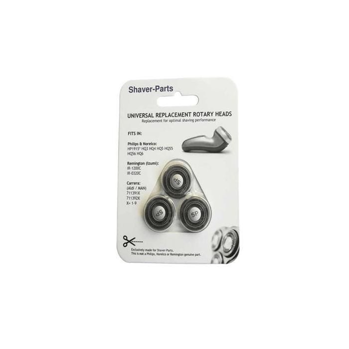 PIECES SOINS CORPORELS PETIT ELECTROMENAGER PHILIPS F587619 TETE DE RASOIRS POUR PHILIPS HQ3 HQ4 HQ5 HQ6