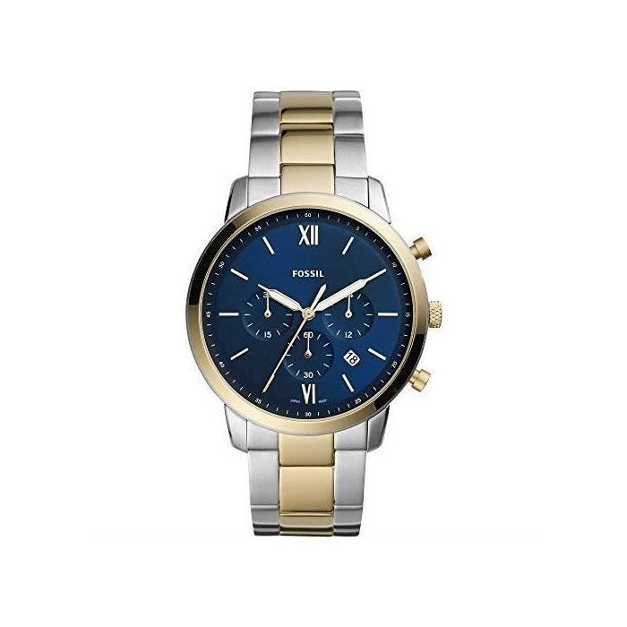 Montre - Fossil - Neutra Chrono FS5706 - Quartz - Analogique - Bleu - Acier