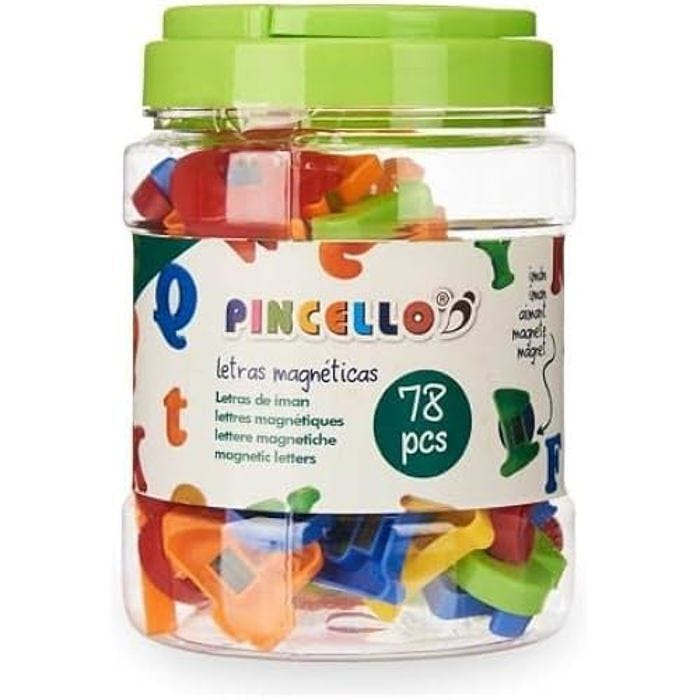 Pincello - Lettres Standard - Multicolore - 31x23x30 cm - Qualité au meilleur prix