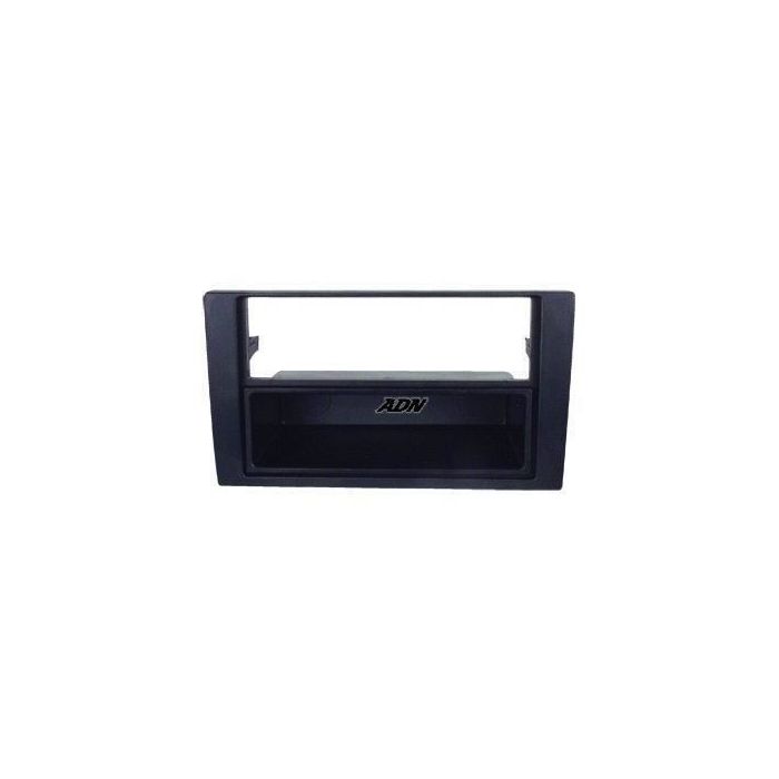 Façade Autoradio 1DIN - CALIBER - Audi A4 00-04 - Vide poche - Installation facile - Noir