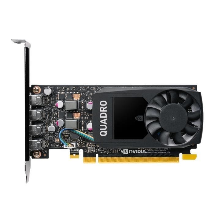 PNY VCQP1000V2-SB CARTE GRAPHIQUE NVIDIA QUADRO P1000 V2 4 GO GDDR5