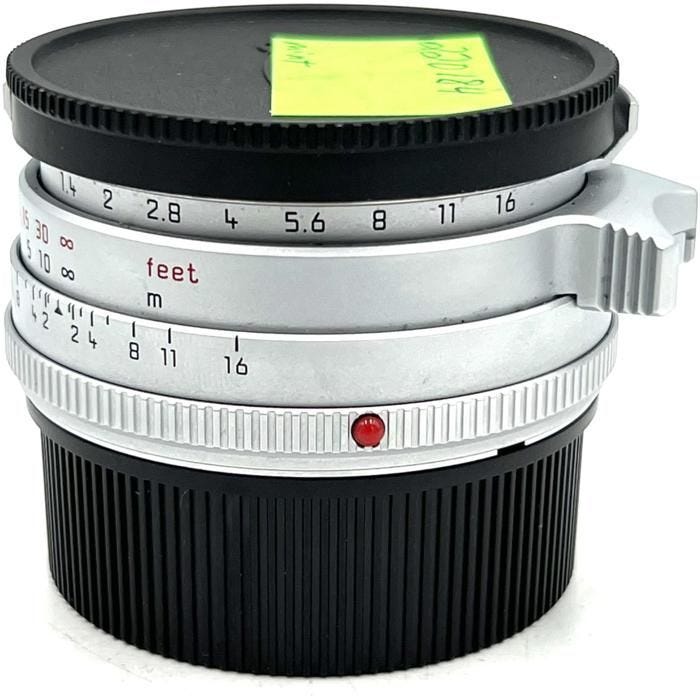 Objectif hybride - Leica - Summilux M 35mm f/1.4 - Ouverture f/1.4 - Monture Leica M - Argent