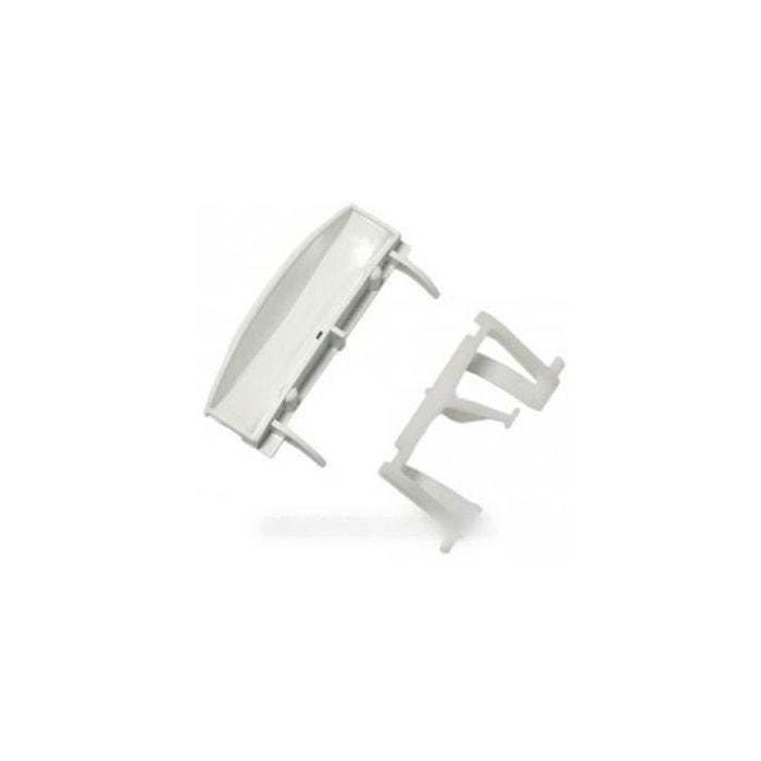 POIGNEE D'OUVERTURE BLANCHE LV4 BRANDT POUR LAVE VAISSELLE FAGOR BRANDT VEDETTE SAUTER DE-DIETRICH - BVMPIECES