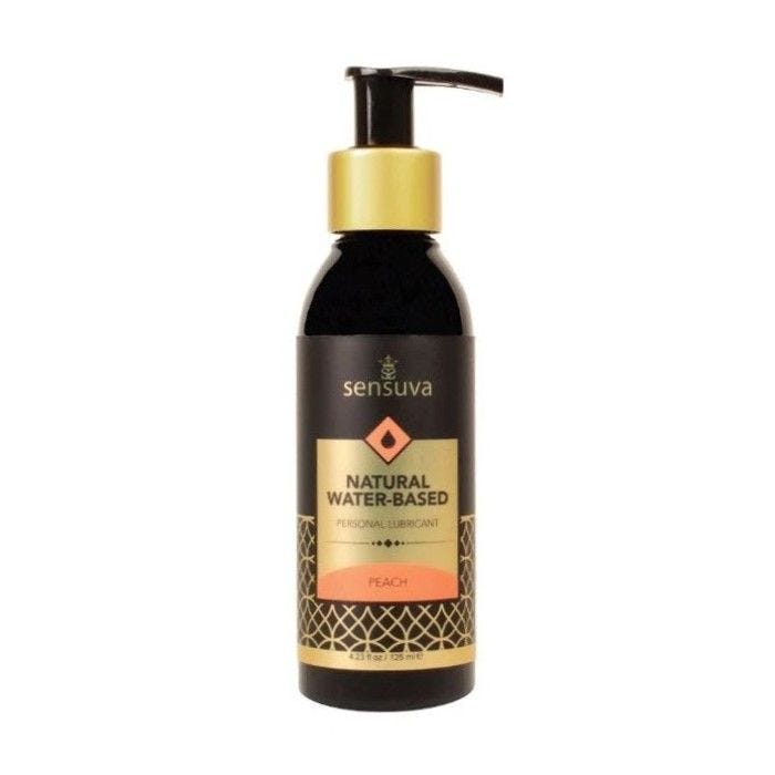Lubrifiant Hydratant Sensuva Saveur Pêche, 125 ml