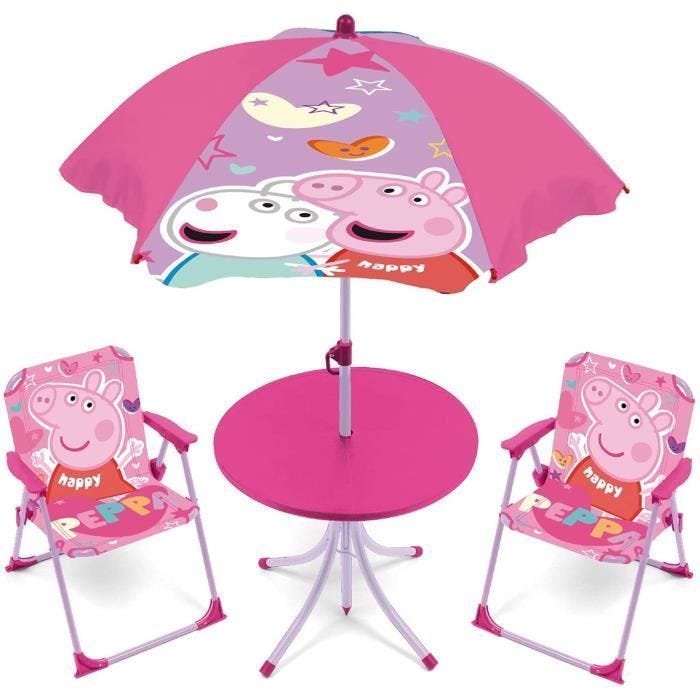 Salon de jardin PEPPA PIG