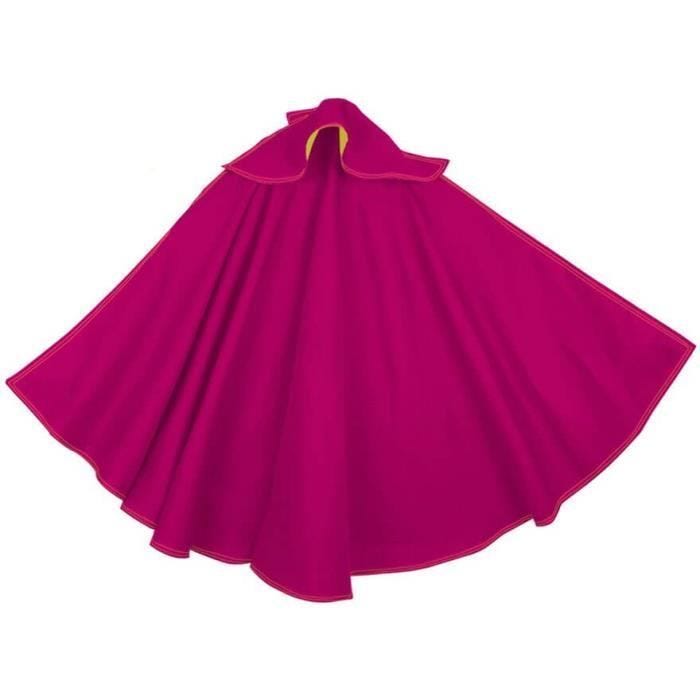 Cape de Torero Rose pour adulte de 180x110 cm