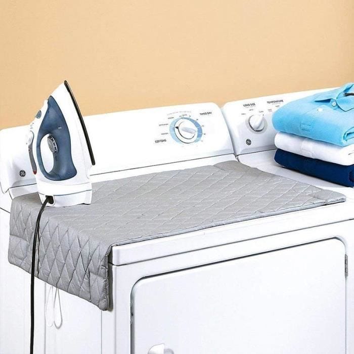 SHOP-STORY - Tapis Nappe de Repassage Portable et Antidérapant 85 x 48 cm