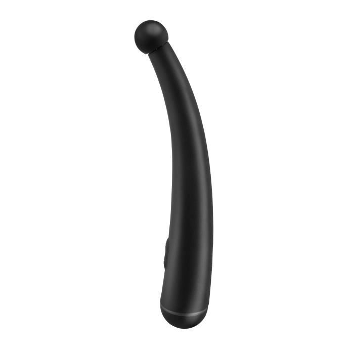 Jouet sexuel - Pipedream - Vibrant Curve - Noir - 17,6 cm - Stimulation anale