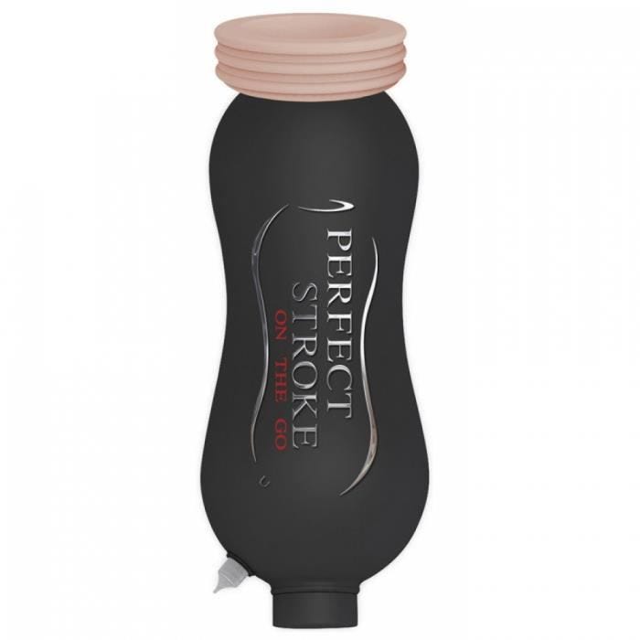 Masturbateur - Zero Tolerance - Perfect Stroke On the Go - 20cm - Intérieur texturé - Noir