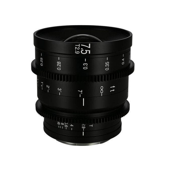 Laowa objectif 7.5mm t/2.9 zero-d s35 cine compatible avec nikon z