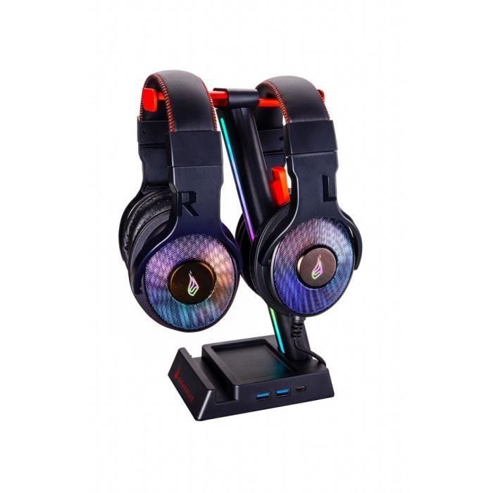 SUPPORT DE CASQUES DOUBLE HUB VINSON N2 NOIR SUREFIRE