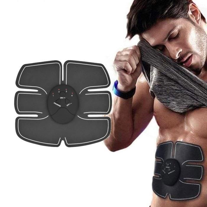 Electro-Stimulateur - SHOP-STORY - 6 Pack - 6 Modes - Autonomie 12 min - Noir