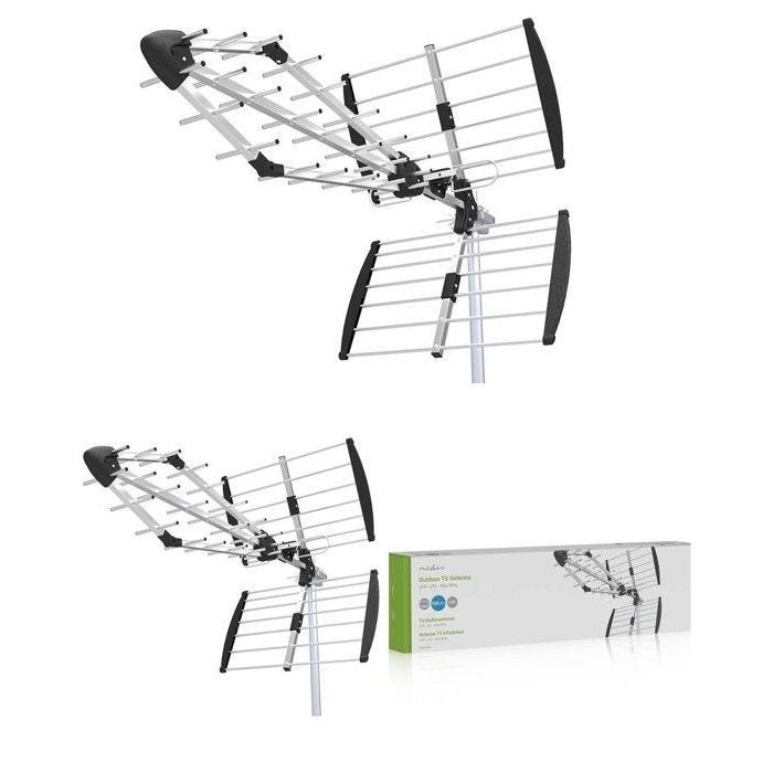 Antenne extérieure - Nedis - DVB-T/T2 - Filtre LTE700 - Gain 11 dB - 75 Ohm