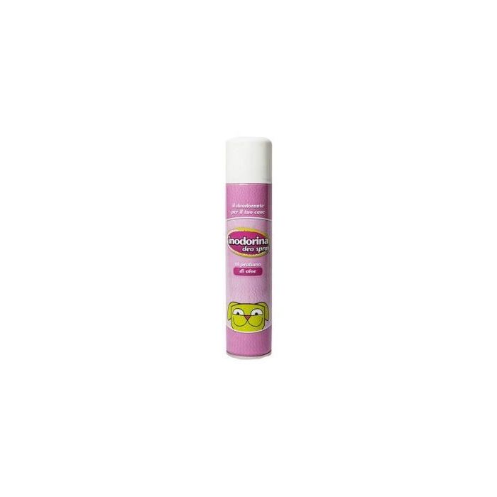 Déodorant Spray - Inodorina - Aloe - 300Ml - Pour Chien - Neutralise les odeurs