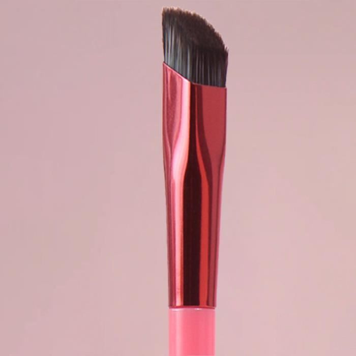 cheveux noirs-Brosse À Sourcils Multifonction, Peinture Carrée, Ligne De Cheveux, Brosse À Sourcils 3d, Bross