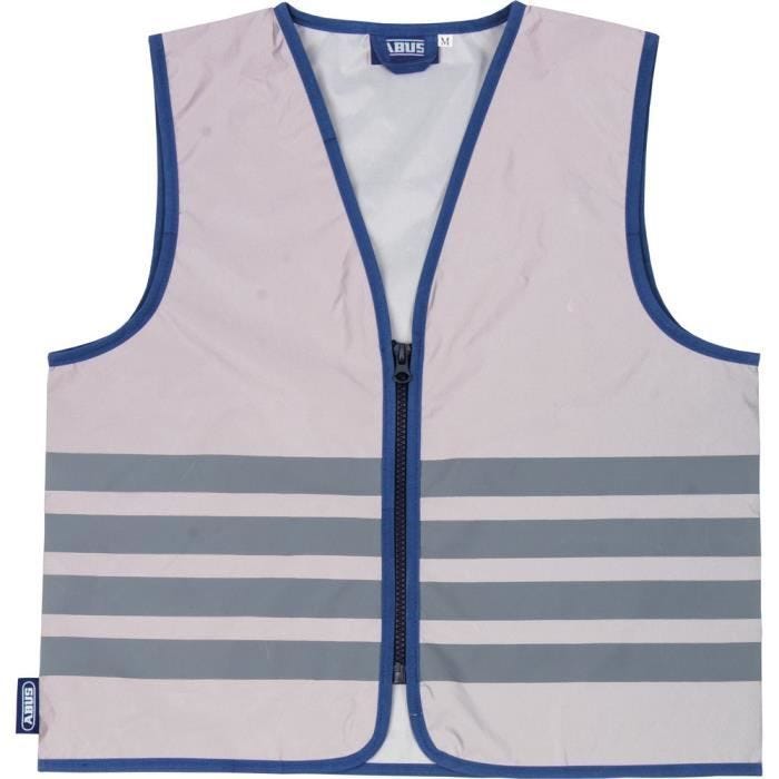 Gilet de haute visibilité - Abus - Lumino Urban - Argenté - Enfant - Multisport
