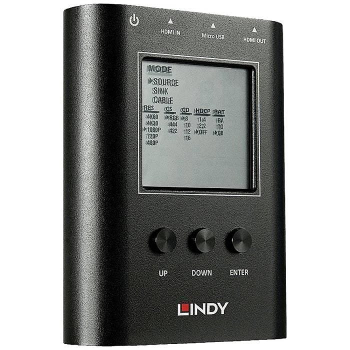 Analyseurs de protocole LINDY Lindy audio-vidéo
